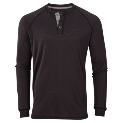 Unisex Henley Long Sleeve T-Shirt Thumbnail