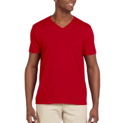 Adult Softstyle® V-Neck T-Shirt Thumbnail