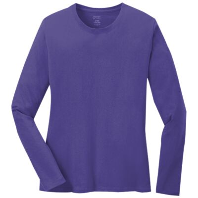 Women's Long Sleeve Core Cotton Tee Thumbnail