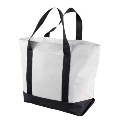 Bay View Giant Zipper Beach Tote Thumbnail