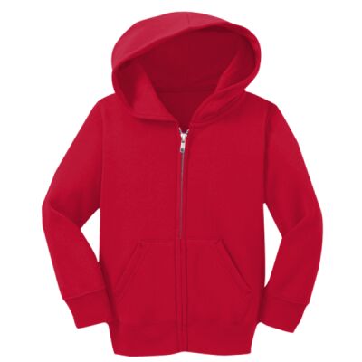 Toddler Core Fleece Full Zip Hooded Sweatshirt Thumbnail