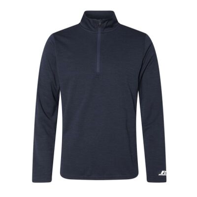 Men's Striated Quarter-Zip Pullover Thumbnail