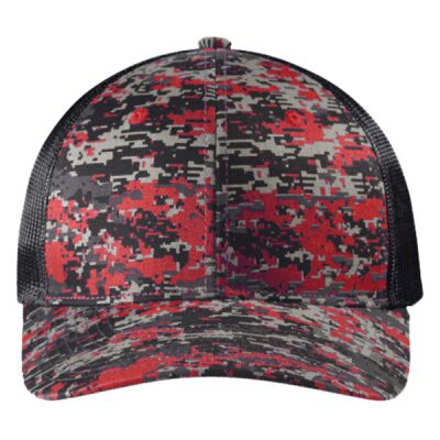 Digi Camo Snapback Trucker Cap Thumbnail